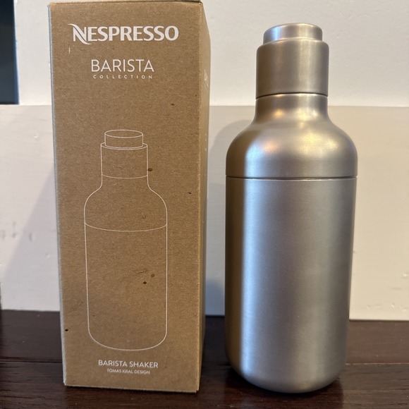 Nespresso Other - Open Box - Nespresso Barista Collection Shaker Tomas Kral Design 20 Fluid Once
